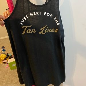 Beach cover up. Slightly worn.